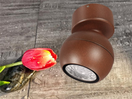 lamp direction 18° adjuatable ,360° rotatable.