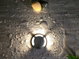 With side covers with different open for different lights.