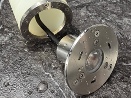 Whole stainless steel cover, housing ,screws design for underwater application, also with passivating treatment.