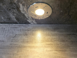 Use only in permanent immersion in water as to avoid damaging to LED! The items with more than 7 watts are with temperature protection switch design. The lamp will be OFF when it's 65° inside, and  back to be ON when it's cool down to be 45°.