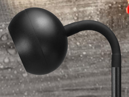 Top tube is flexible for diffferent directions of light.