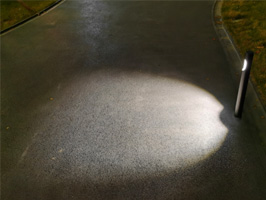 One side asymmetrical 60° x 60° beam